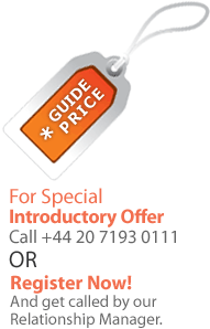 For Special Introductory Offer - call 888.888.9876 OR Register Now! And get called by our Relationship Manager.