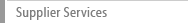 Supplier Services